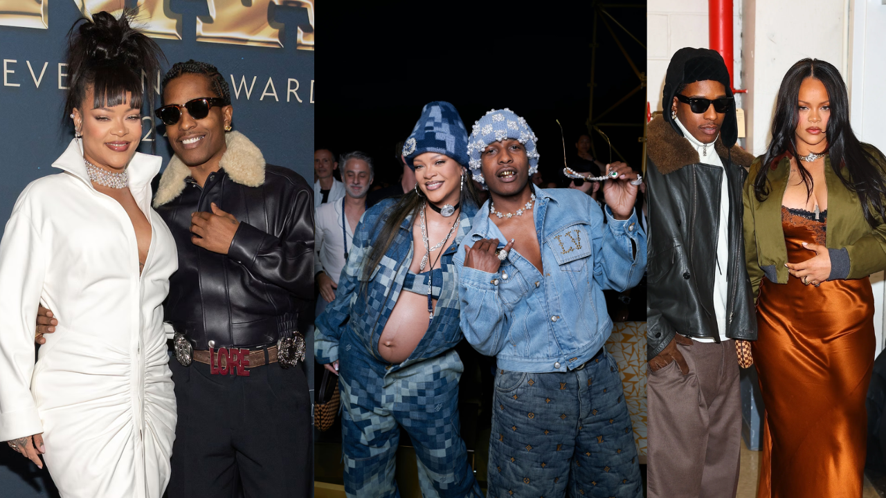 ASAP Rocky and Rihanna