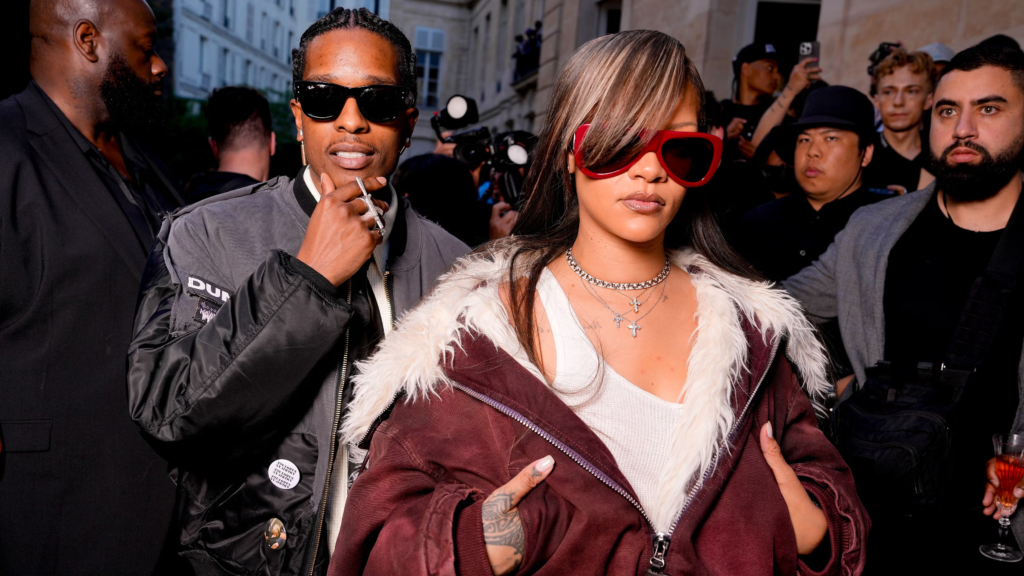 ASAP Rocky and Rihanna