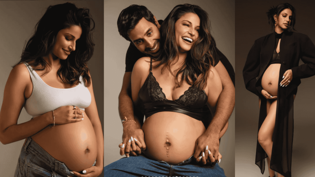 Richa Moorjani husband and baby