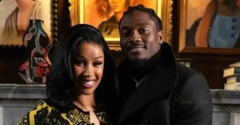 Cardi B and Stephon Diggs
